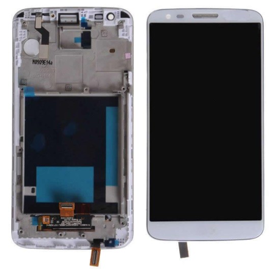 TOUCH+DISPLAY COM FRAME LG G2 D802 BRANCO